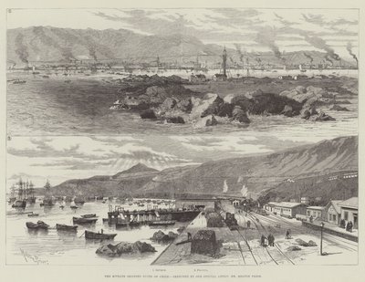 Los puertos de embarque de nitrato de Chile de Melton Prior